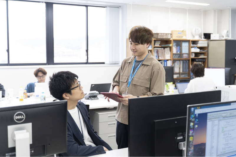 社員の様子